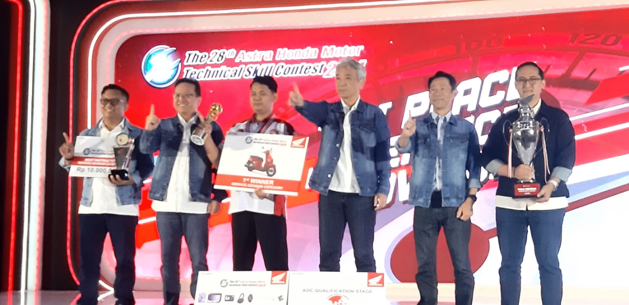 Press Release Service Advisor Perwakilan MPM Honda Jatim Terbaik di Technical Skill Contest 2024